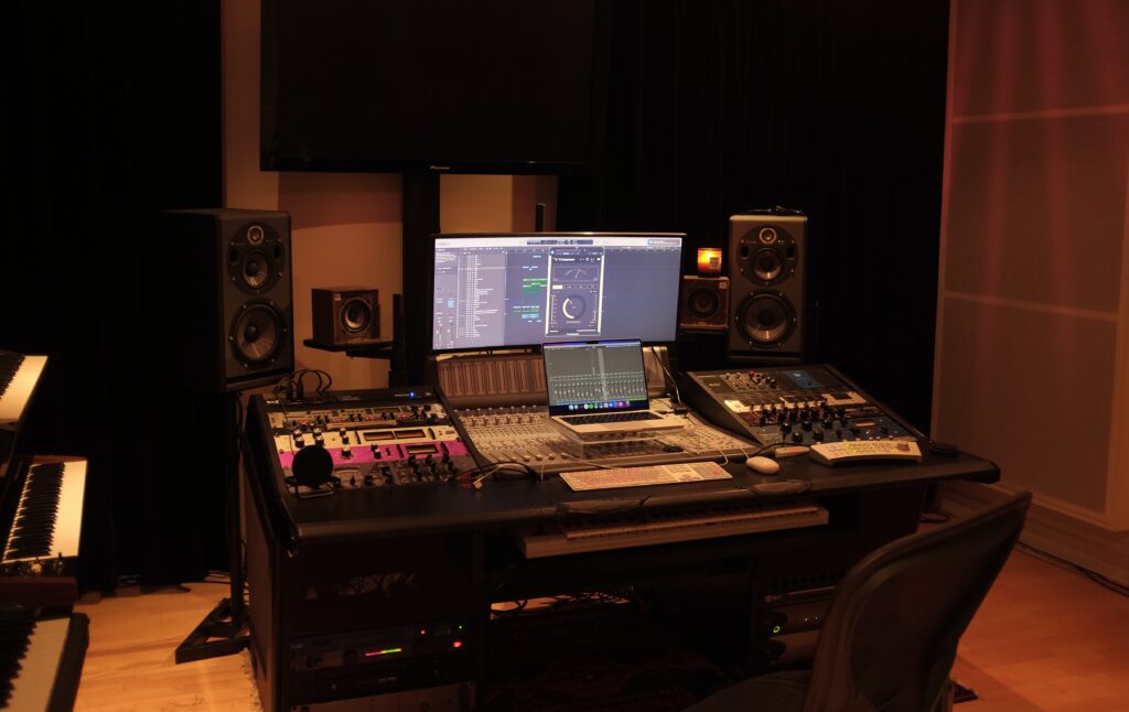 high-end studio monitors